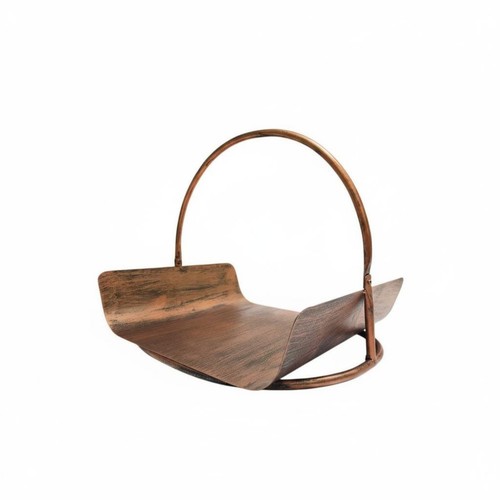 Porte bûches métal - métal, bronze