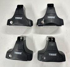 Thule 480 Traverse Foot Pack w/ Locks & Key for Square Bars Roof Rack