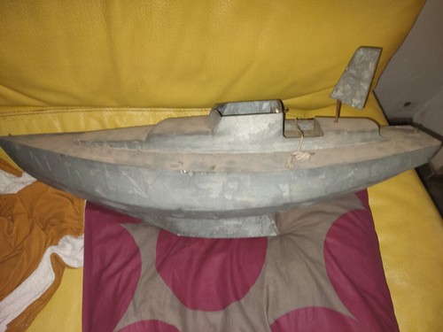 Ancien bateau zinc - bateau,