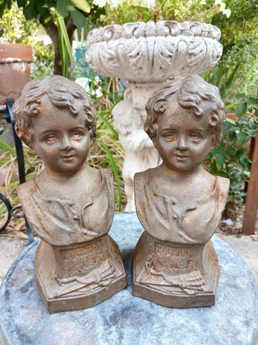 Paire bustes enfants - enfants, en
