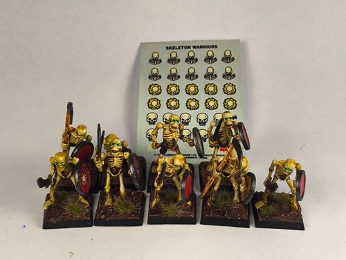 Warhammer guerriers squelettes - guerriers,