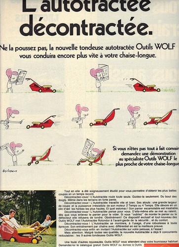 Publicite 1971 wolf - ,