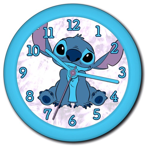 Horloge murale disney stitch - horloge,