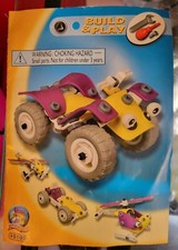 Meccano  Build and Play - Four Toys 99 Pieces #5105  