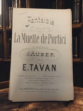 Ancien livret de partitions