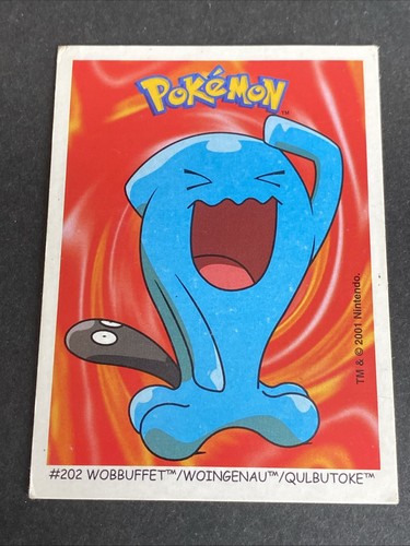 Carte pokemon 2001 - carte,