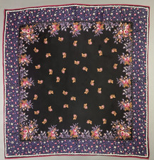 Magnifique foulard vintage  "