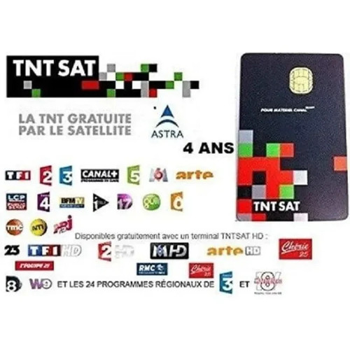 Carte tnt sat neuve - carte,