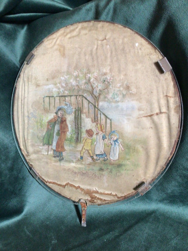 Peinture sur soie xix - xix, eme