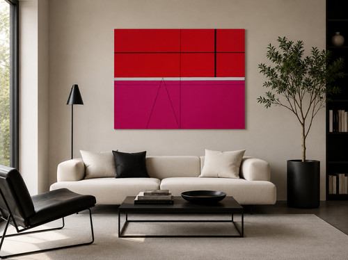Tableau moderne abstrait