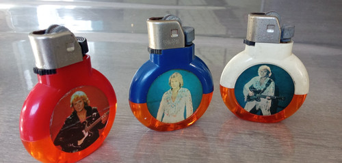 Johnny hallyday 3 briquets - johnny,