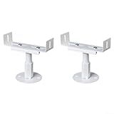 Lot de 2 pieds de radiateur en aluminium, hauteur réglable