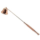 1 éteignoir à bougie vintage en acier inoxydable sans