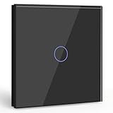 BSEED Interrupteur tactile 1 voie, interrupteur mural