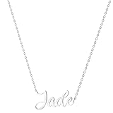 various Collier prénom en acier inoxydable, pendentif