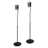 Hama Lot de 2 pieds d'enceintes réglables en hauteur