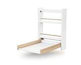 AT4 - Table à Langer Murale Essentiel Blanc et Hêtre