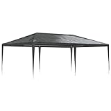 vidaXL Tente de réception professionnelle 4x6 m Anthracite