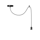 LEDSone Suspension industrielle vintage réglable avec