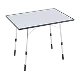 Lafuma Mobilier Table de camping pliante, Hauteur réglable,