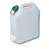 Eda 6603650 jerrican Alimentaire 10L avec Robinet Mixte