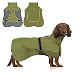WUFANC Manteau Imperméable pour Chien - Veste Réfléchissante