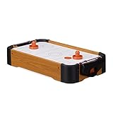 Relaxdays Airhockey Jeu de table de hockey sur table