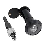 HOJLKLD Judas de porte en laiton de 16 mm avec foret