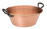 BAUMALU Bassine a confiture 26 cm cuivre 12/10eme anses