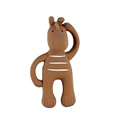 Anneau de dentition âne Paco ocre - Noukie's