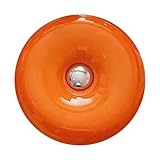 ISTOVO Lampe donut orange, lampe moderne du milieu