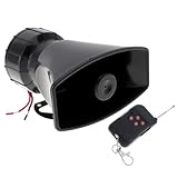 Sirène de voiture avec 7 sons : klaxon, une alarme