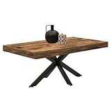 IDMarket - Table Basse rectangulaire Alix 110 cm Pied