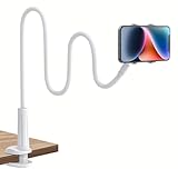 Support de téléphone portable col de cygne pour lit