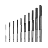 DingGreat Lot de 10 alésoirs H7 à flûte droite pour