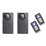 Lancoon Lot de 2 systèmes d'alarme antivol - 110 dB