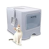 Mobiclinic® Pets, Bac à litière pour chats couvert,