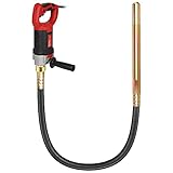 Anbull Vibreur Beton Electrique,1800W 2m Aiguille Vibrante,