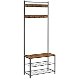 VASAGLE Portemanteau, Meuble d’entrée, Vestiaire, Portant,