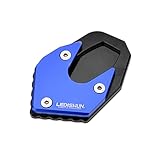 LEDISHUN Support d'extension de béquille latérale pour