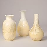 Artisoul Lot de 3 petits vases en céramique pour la