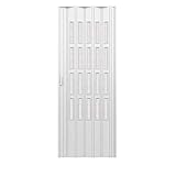 Porte à soufflet d'intérieur en kit avec vitrage en