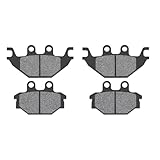 AHL 2 paires Motocyclette Plaquettes de Frein Avant/Arrière