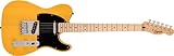 Squire Sonic Telecaster Electric Guitar, Butterscotch