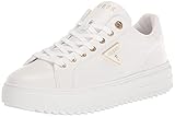 GUESS Baskets Denesa pour femme, Blanc 145, 38.5 EU