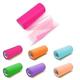 Rebanky Rouleau de tulle 6 couleurs en organza Vendu
