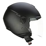 CGM Casque Jet 167A FLO Mono Noir 167A-ALA-01-F1 Taille