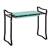 Outsunny Tabouret de Jardin Pliable agenouilloir de