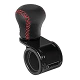 PILOT 00037 Revolve Bouton volant en cuir avec coutures