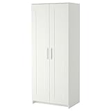 Ikea Armoire BRIMNES avec 2 portes, 78 x 190 cm, blanc